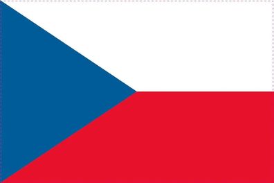 Tschechien Flagge Aufkleber Sticker Fahne selbstklebend 5-60cm breit ES-FL-TSN