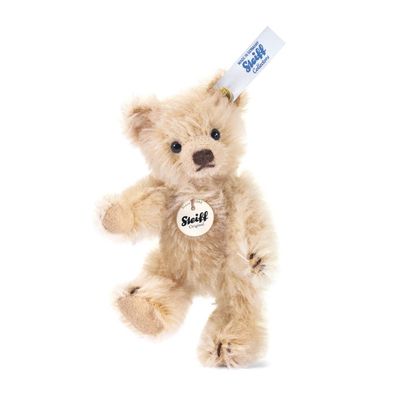 Steiff 040009 Classic Mini Teddybär 10cm gegliedert blond Mohair Teddy Bär