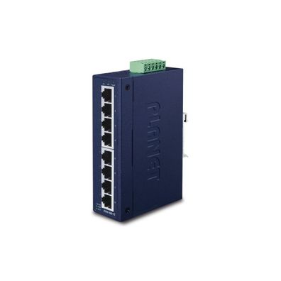 PLANET 8-Port 10/100TX Industrial Fast Ethernet Switch