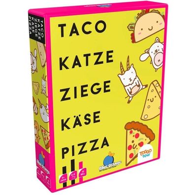 Asmodee Taco Katze Ziege Käse Pizza, Kartenspiel
