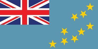 Tuvalu Flagge Aufkleber Sticker Fahne selbstklebend 5-60cm breit ES-FL-TUV