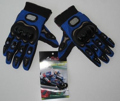 Motorradhandschuhe Sommer Motorrad Handschuhe Motorcrosshandschuhe Blau M - XXL