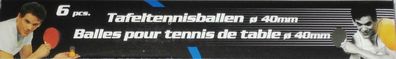 2x 6er Tischtennisbälle Tischtennis Tischtennisball Ping Pong Bälle 40 mm