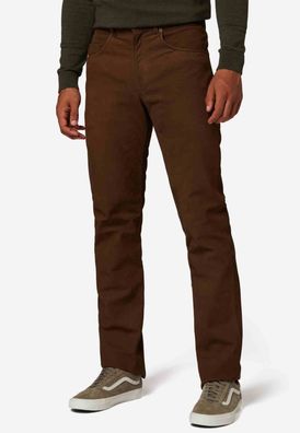 Ricano 501 Nubukleder Braun Lederhose Herren Echtleder 5-Pocket Lederjeans Vintage
