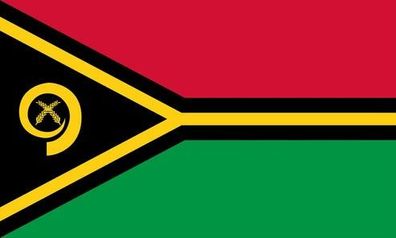 Vanuatu Flagge Aufkleber Sticker Fahne selbstklebend 5-60cm breit ES-FL-VAN