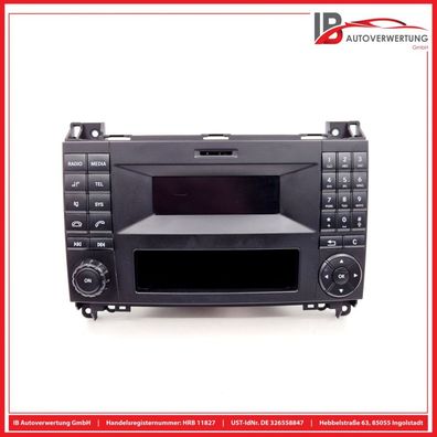 Radio Bedienschalter Multimedia A4479008905 Mercedes VITO KASTEN W447 109 CDI