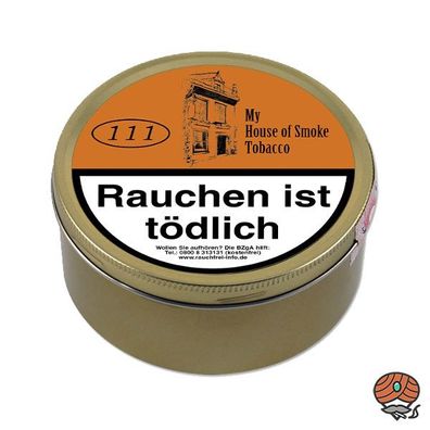 My House of Smoke Tobacco No. 111 - Pfeifentabak Dose à 100g