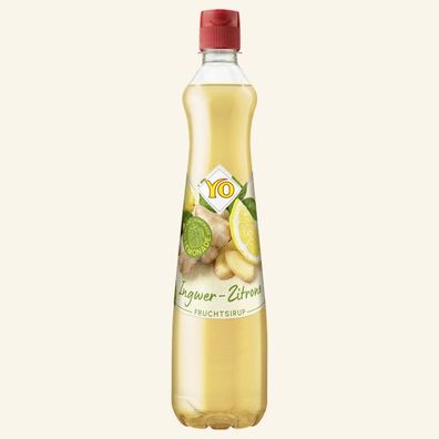 Yo Ingwer-Zitrone 700 ml Vegan ohne Konservierungsmittel