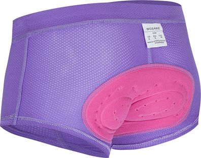 Frauen Radfahren Unterwaesche 3D Gel gepolstert atmungsaktive Mesh MTB Bike Riding Bi