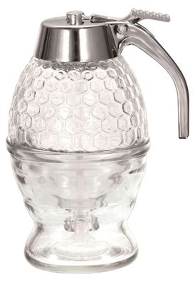 1/2 Stück Honigspender-Vorratsglas mit Ständer, großes Fassungsvermögen, auslaufsiche