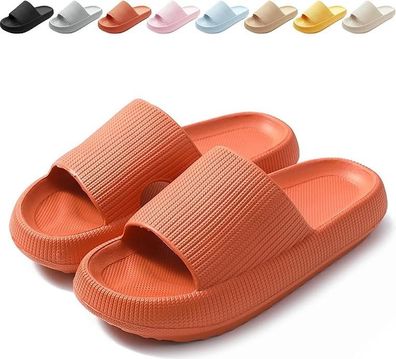 Rutschfeste Badeschuhe für Damen & Herren – Bequeme EVA Badelatschen, Leichte Cloud S