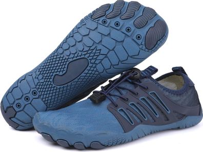 Barfußschuhe Herren & Damen, Wasserschuhe schnell trocknend, rutschfest & leicht, wei