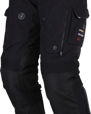 Modeka Motorrad Hose Panamericana II 088360 Schwarz-3XL/Kurz