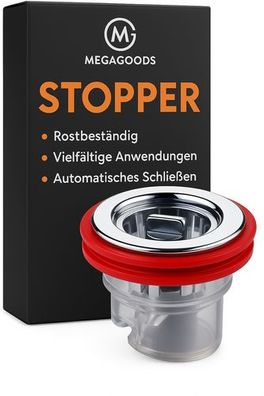 Geruchsstopper Bodenablauf Rückstauventil für Dusche Küche WC DE