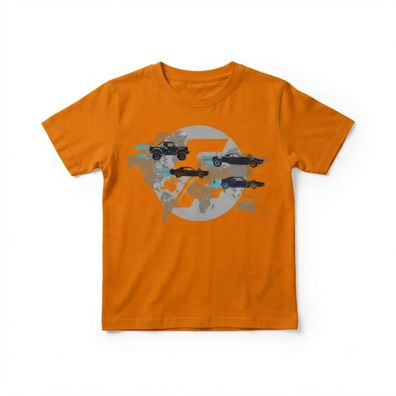 Fast & Furious Shirt Kurzarm Kinder Jugend Kleidung Schule Urlaub Alltag