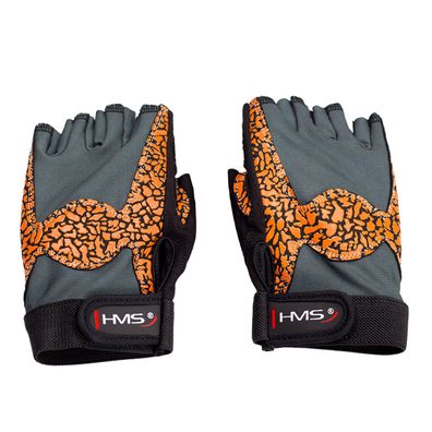 HMS RST03 Damen Kraftsport Handschuhe Größe S Training Gym Leder Mesh