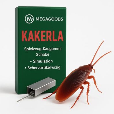 Spielzeug Kaugummi Schabe Simulation Scherzartikel witzig DE