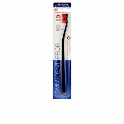 Swissdent Profi Colours Schwarze Und Rote Zahnbürste