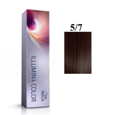 Illumina Color Permanentes Haarfärbemittel 5/7 Helles Kastanienbraun 60 ml