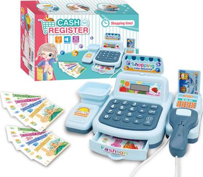 Spielzeug für Registrierkasse mit Scanner Interactive Kids Supermarktkasse für Kinder