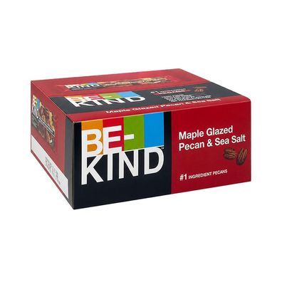 Be-Kind Riegel Maple Glazed Pecan & Sea Salt, Kiste mit 12x 40g