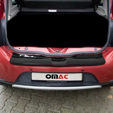 Ladekantenschutz Stoßstangenschutz für Dacia Sandero 2012-2020 Acryl Schwarz