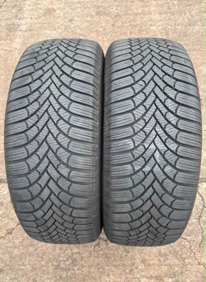 2x Winterreifen 205/55 R16 91H Bridgestone Blizzak 6 DOT24 7,2-7,7mm