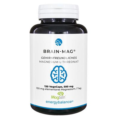 EnergyBalance Brain-Mag, 120 VegeCaps