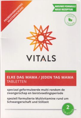 Vitals Jeden Tag Mama Multivitamine, 2 Tabletten Pröbchen