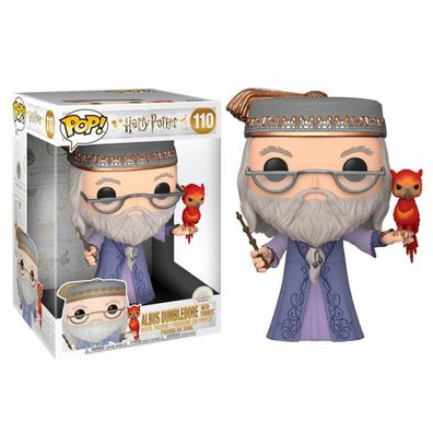 POP Figur Harry Potter Albus Dumbledore mit Fawkes 25cm