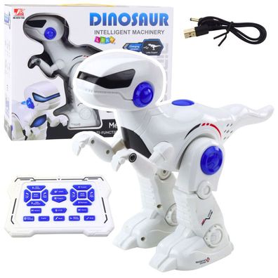 Lean Toys Intelligenter Roboter Dinosaurier Rc Ferngesteuerter Tyrannosaurus Rex