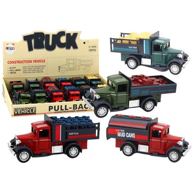 Leantoys Autko Dostawcze Aluminiowe Otwierane Drzwi "wiat"a D"wi"ki