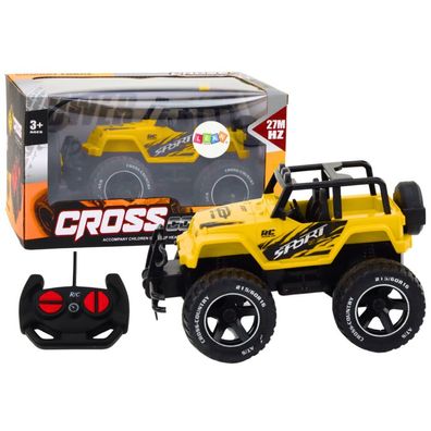 Leantoys Autko Samochód Terenowy Zdalnie Sterowany RC 1:18 "ó"ty