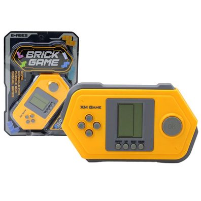Lean Gra Konsola Elektroniczna Tetris Brick Game Szaro - "ó"ta