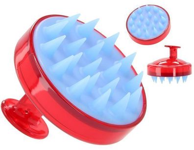 Silikon-Massage-Bürste für Friseure - für eine sanfte und gründliche Kopfhautmassage