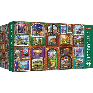 Trefl, Fenster der Jahreszeiten, 10000 Teile Puzzles