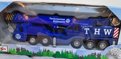 Truck mit Teleskopkran THW Super Transporter , Maisto