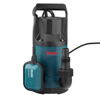 Ronix Tools Tauchpumpe 750 W | 12.500 l/h | Förderhöhe 8,5 m | Schwimmerschalter