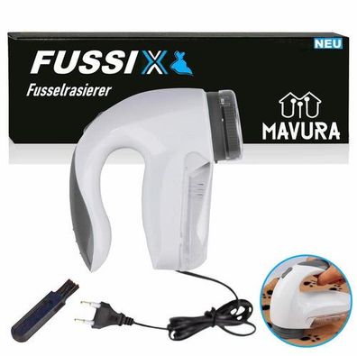 FUSSIX Fusselrasierer Fusselentferner Elektrische Fusselfräse m. Auffangbehälter