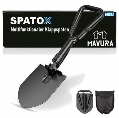 SPATOX Klappspaten Mini Klappschaufel Hacke Camping Schaufel Spaten Säge Outdoor