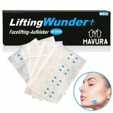 Liftingwunder Face Lifting Tapes Unsichtbare Face-Lifting Gesichtsaufkleber 60St