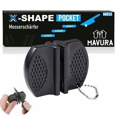 X-SHAPE POCKET Profi Messerschärfer Messerschleifgerät Messer Schärfen Sharper