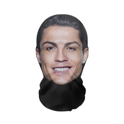 Full Face Mesh Maske Cristiano Ronaldo Horror Party Cosplay DE