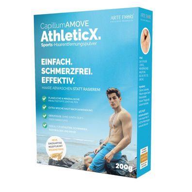 ARTE FIORI Capillum Amove AthleticX Enthaarungspulver 200g