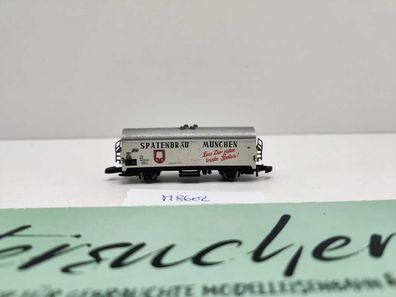 Märklin Z DC 8602 Bierwagen "Spatenbräu München" Ichqrs377 / Privat