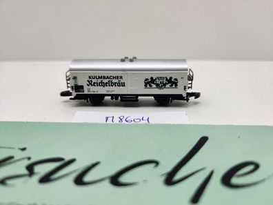 Märklin Z DC 8604 Bierwagen "Kulmbacher Reichelbräu" Ichqrs377 / Privat