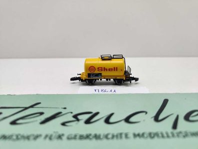 Märklin Z DC 8611 Kesselwagen "SHELL" / [P] / Privat DB