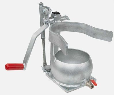 Schnellkuppler 8 Zoll - verzinkt Schnellkuppler mechanisch Italienisches System