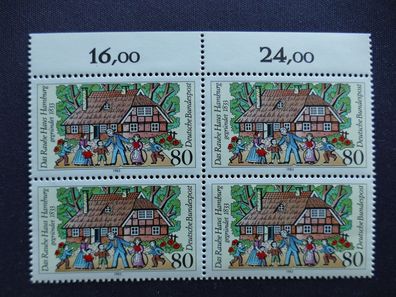 Bund MiNr. 1186 Viererblock MNH/postfrisch** (AM 657)