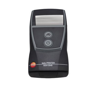 testo 0554 0549 IRDA Schnelldrucker Messergebnisse Dokumentation